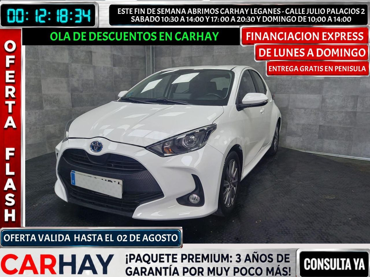 TOYOTA YARIS 1.5 120H ACTIVE TECH