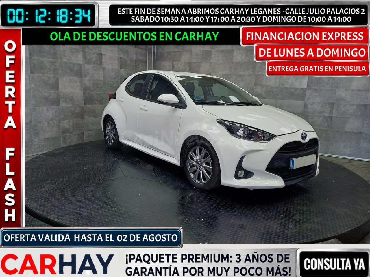 TOYOTA YARIS 1.5 120H ACTIVE TECH