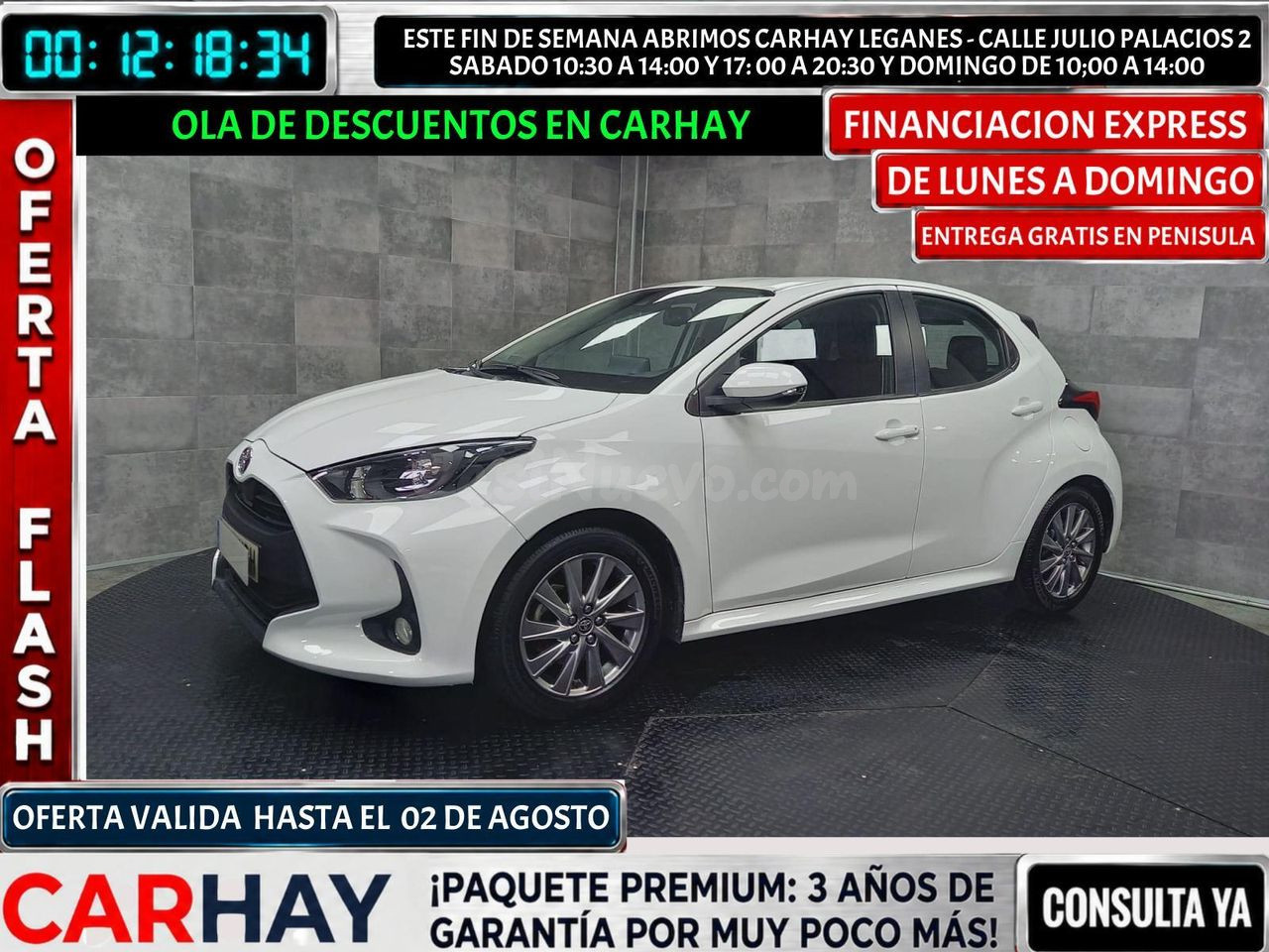 TOYOTA YARIS 1.5 120H ACTIVE TECH