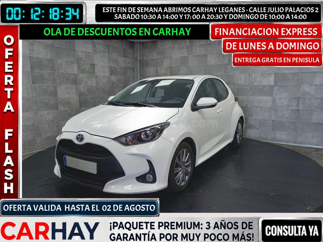 TOYOTA YARIS 1.5 120H ACTIVE TECH