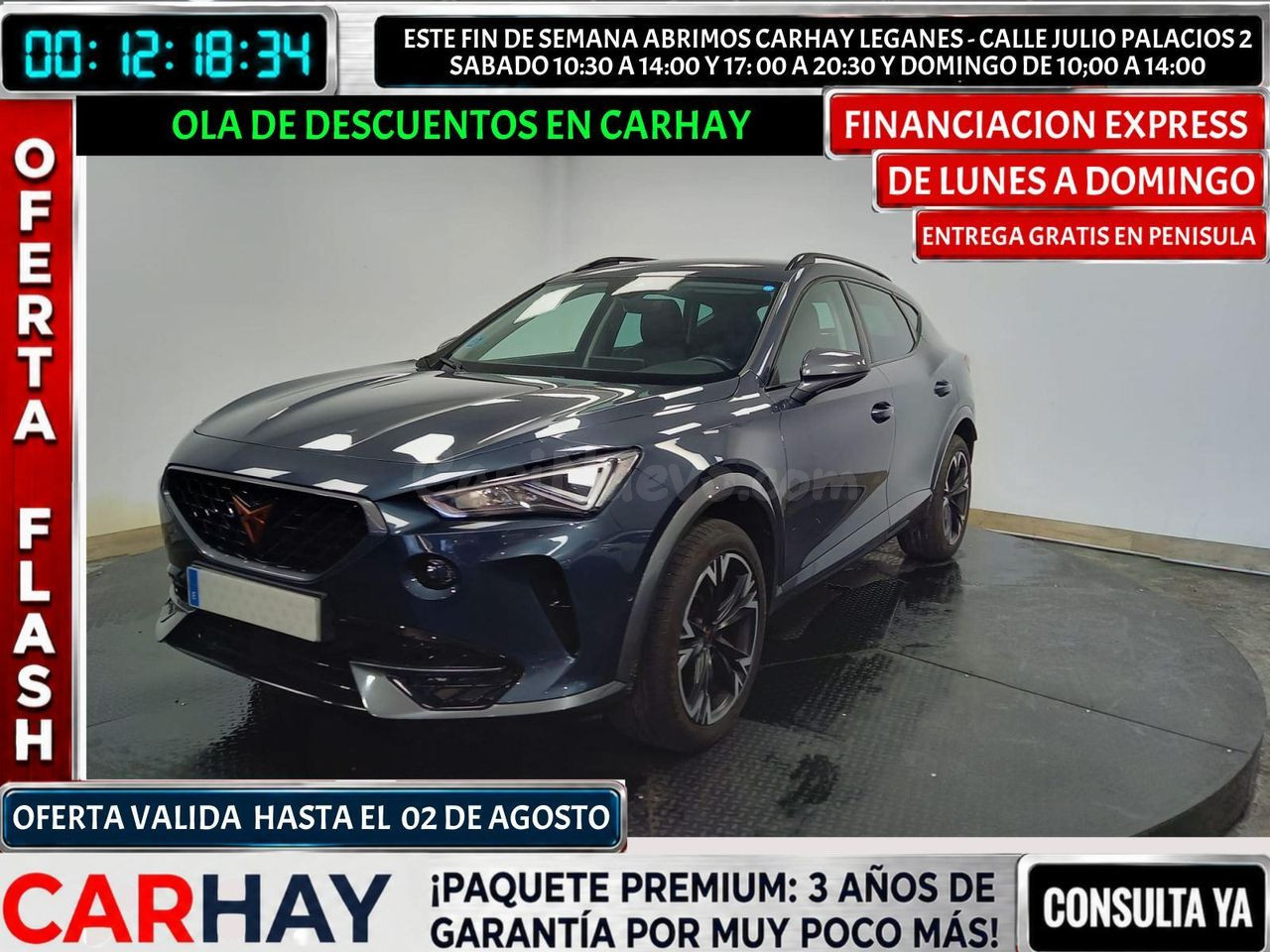 CUPRA FORMENTOR 2.0 TDI 110kW (150 CV)