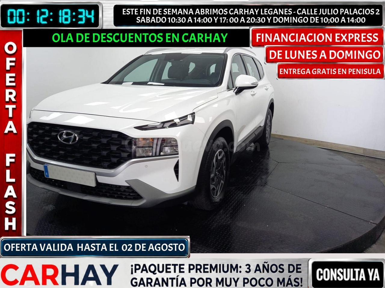 HYUNDAI SANTA FE 7 Plazas 1.6 TGDi HEV Klass Auto  7 PLAZ