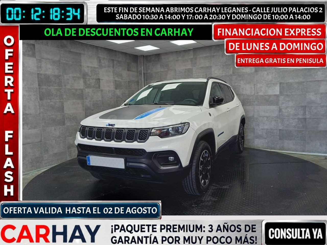 JEEP COMPASS Trailhawk 1.3 PHEV 240 CV