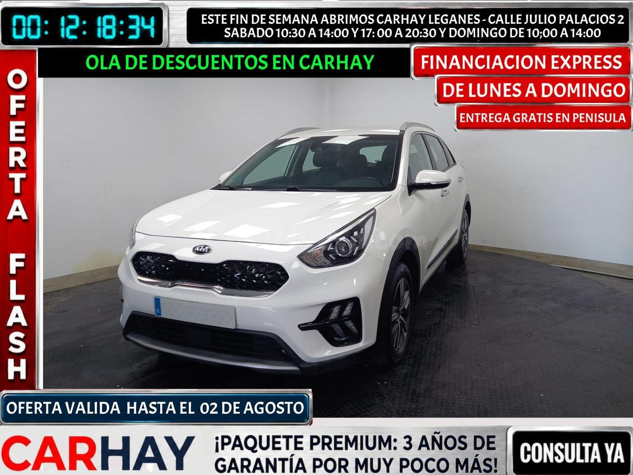 KIA NIRO crossover 1.6 GDi HEV 104kW 141 CV Drive
