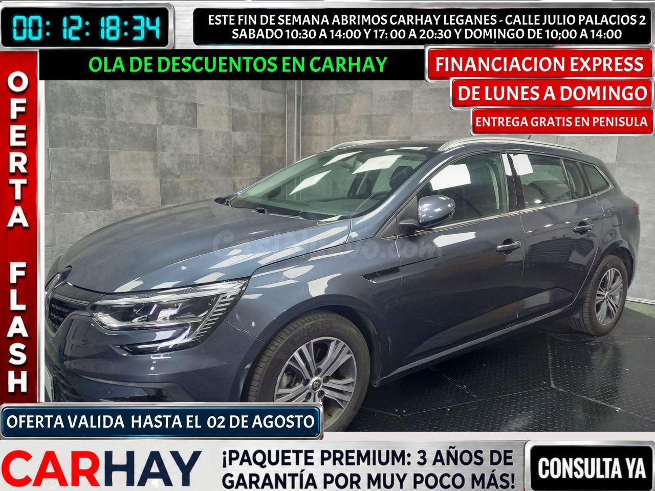 Renault Megane Estate 1.6 ETech Plug-in 160ch Evolution
