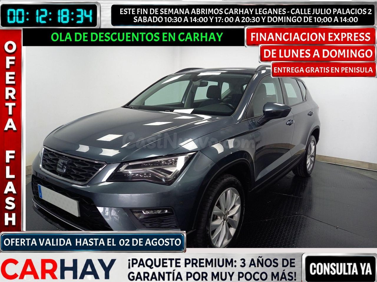 SEAT ATECA 1.6 TDI 85kW St&Sp Style Edit. Nav Eco