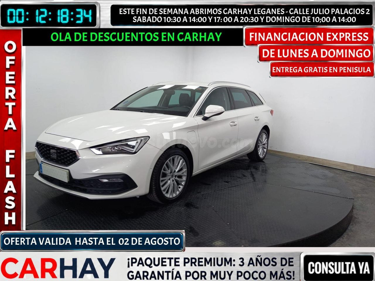 SEAT LEON SP 1.4 e-Hybrid DSG S&S Xcellence Go L