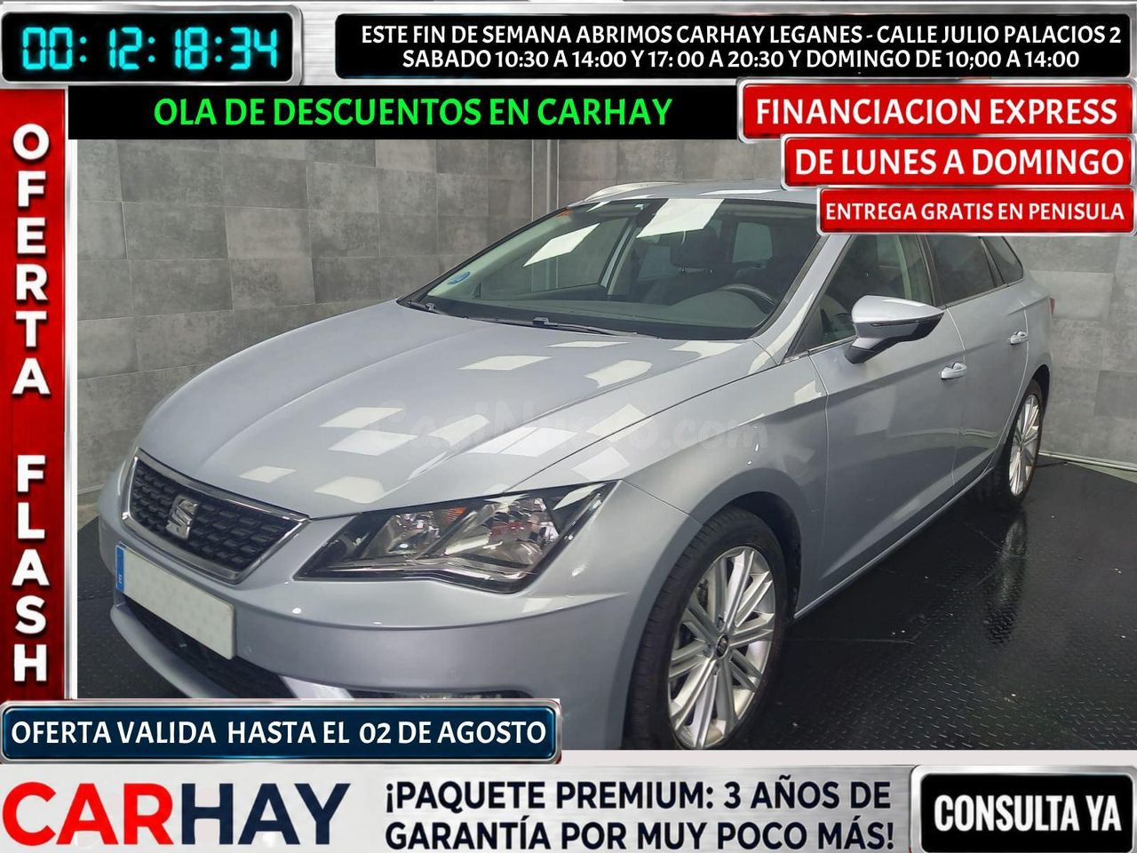 SEAT LEON ST 1.5 TGI 96kW S&S Xcellence