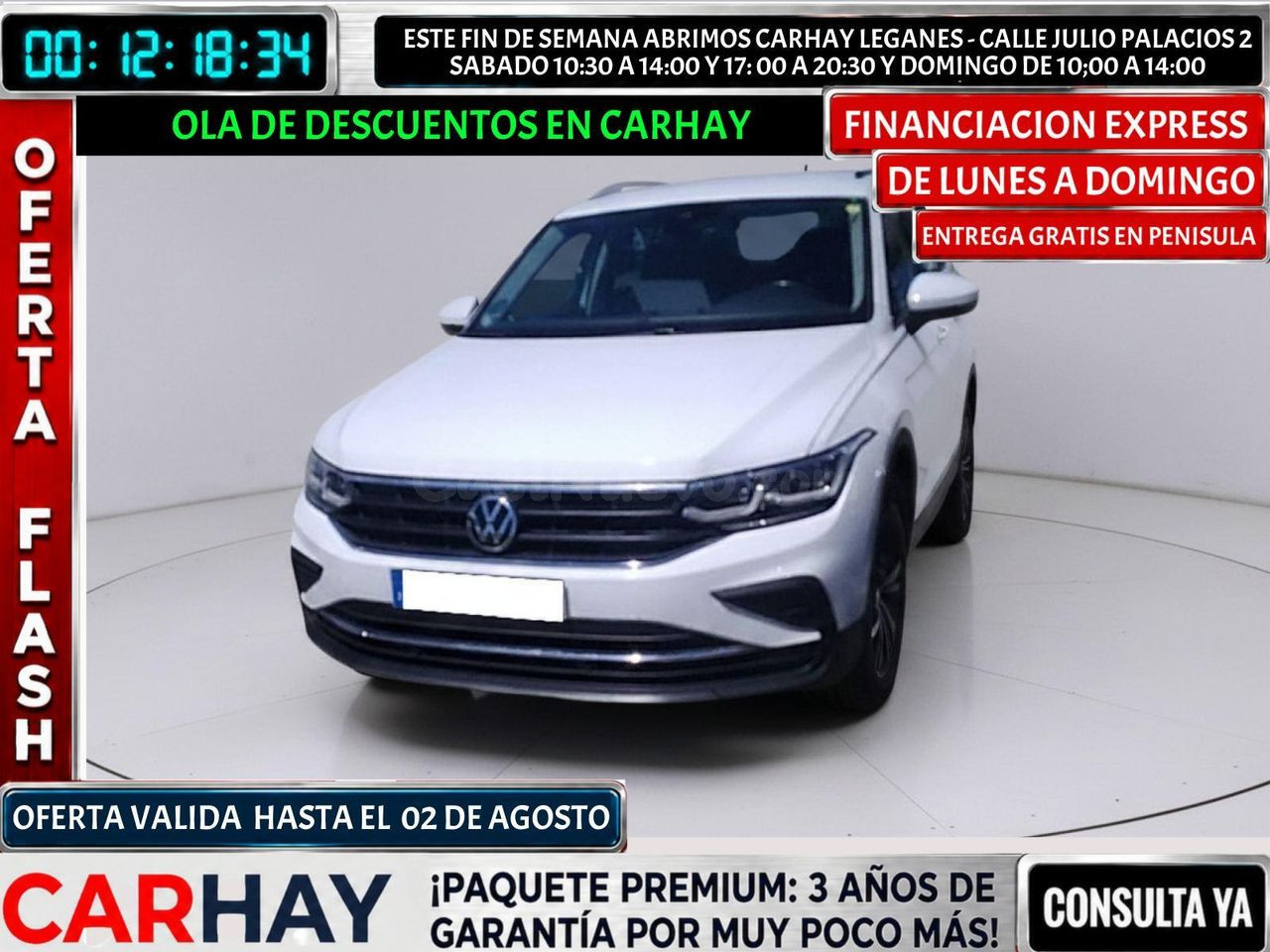 VOLKSWAGEN TIGUAN Life 1.4 TSI eHybrid 180kW (245CV) DSG