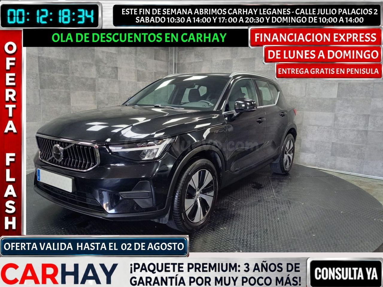 VOLVO XC40 1.5 T4 Recharge PHEV Core Auto 210 CV