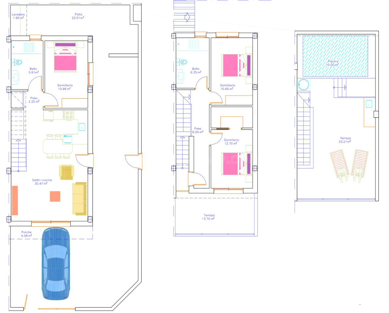 Casa 3 habitaciones 109m² en venta - Lo Pagán - foto 5