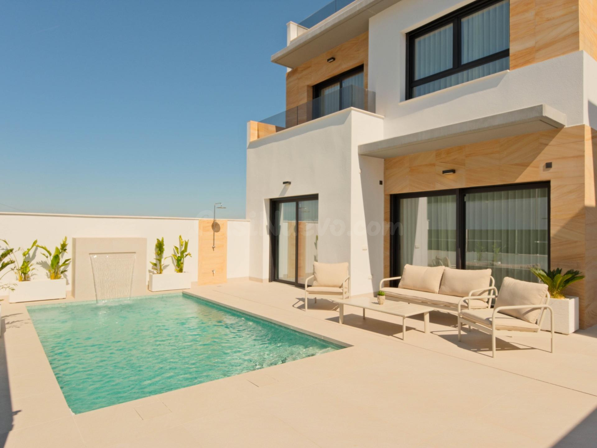 New Build Detached Villas with Private Pool in Benijófar, Costa Blanca
