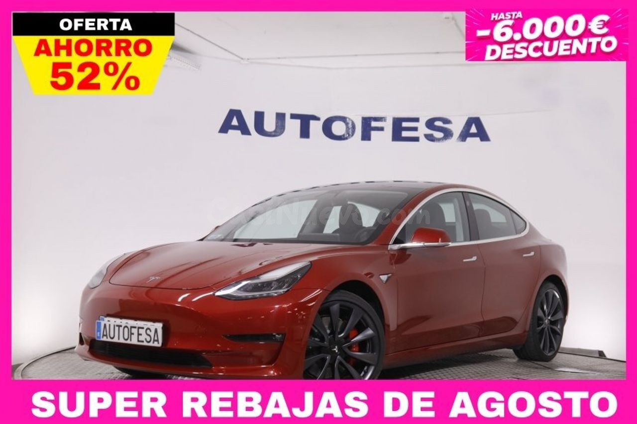 Tesla Model 3 Performance Electrico Auto Dual Motor 4wd 514cv