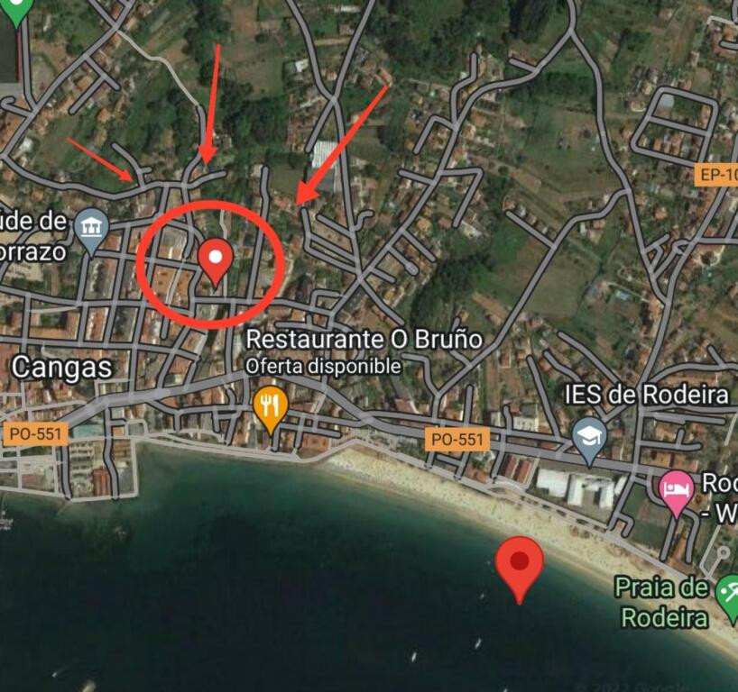 CASA DE 3 PLANTAS PARA RESTAURAR EN CALLE ATRANCO 24. CANGAS - foto 2