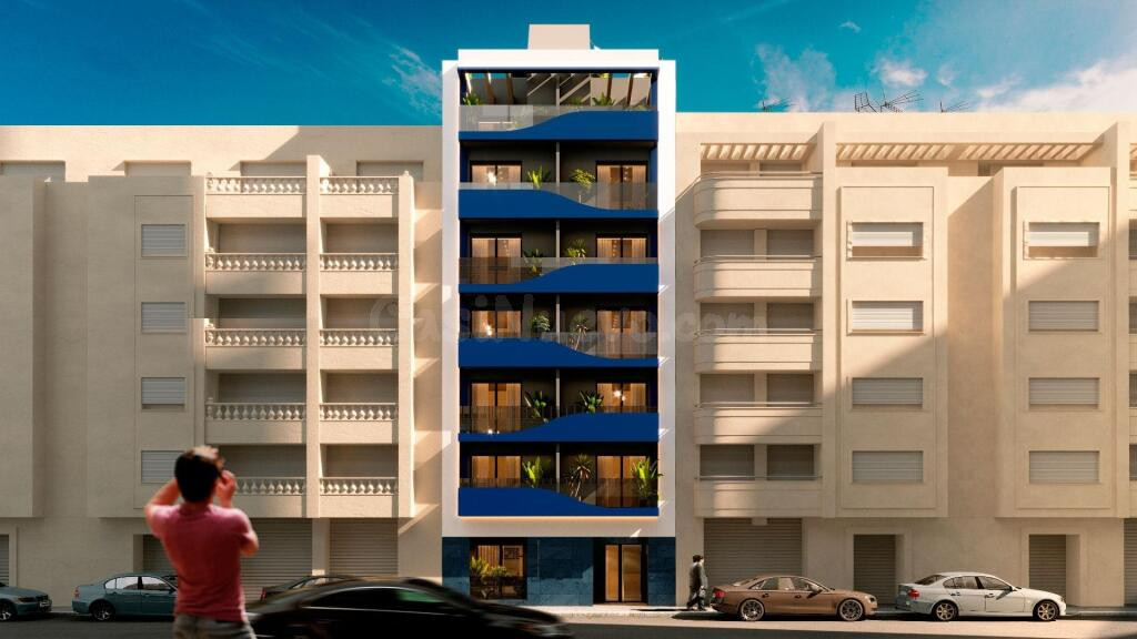 Apartamentos de Obra Nueva a 200 Metros del Mar en Torrevieja