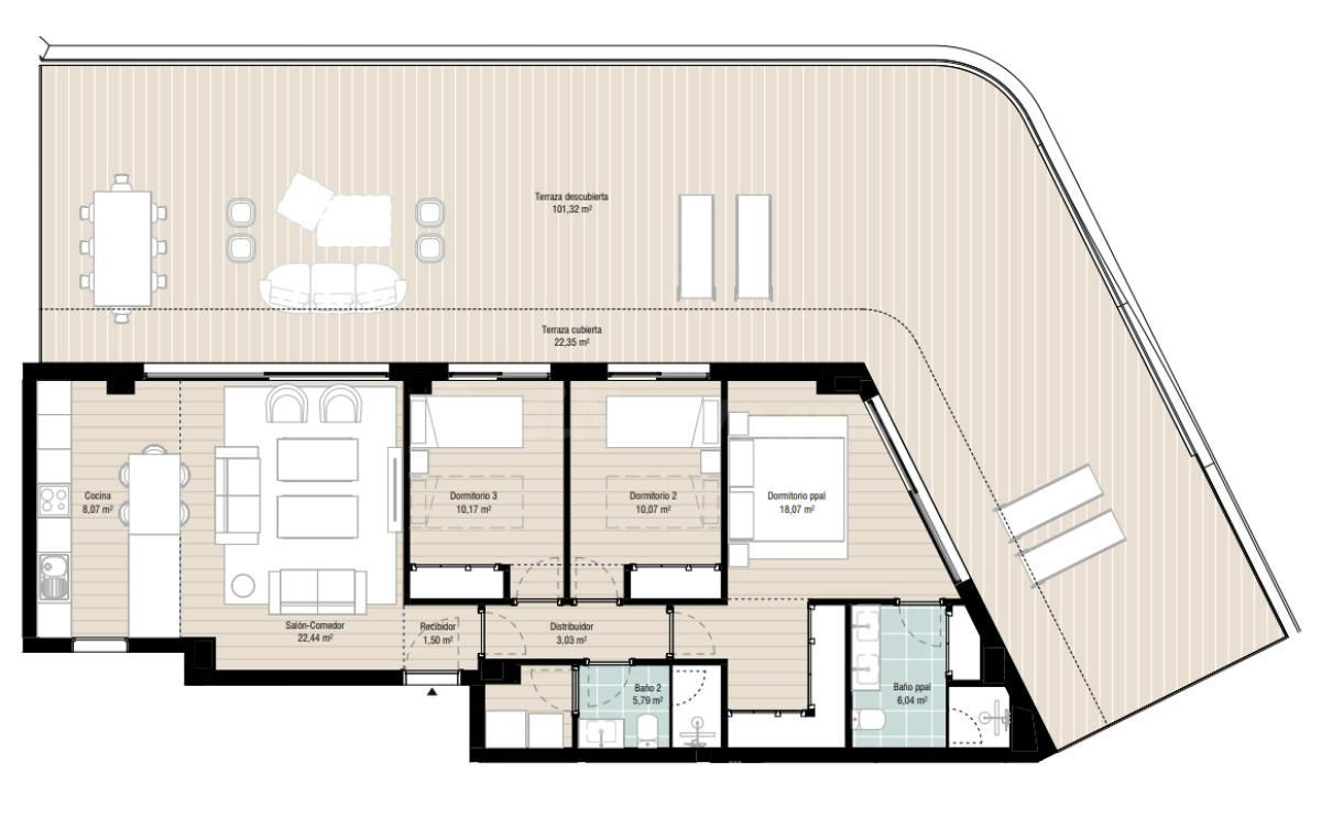 Apartamento 4 habitaciones 116m² en venta - Marbella - foto 4
