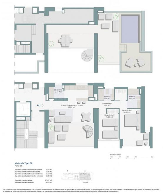 Apartamento 2 habitaciones 98m² en venta - Zona Rincón Alto - foto 4
