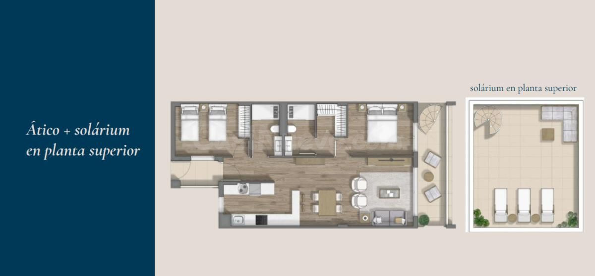 Apartamento 2 habitaciones 136m² en venta - Puerto Narixa - foto 3
