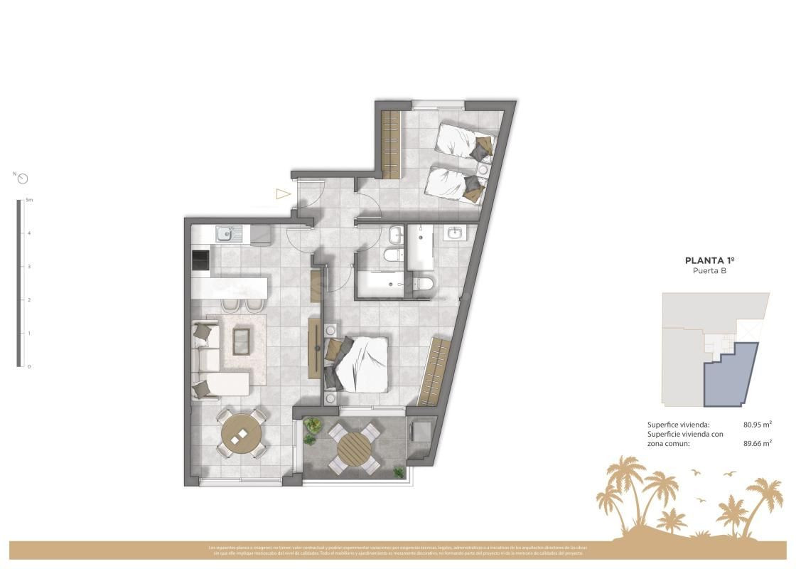 Apartamento 2 habitaciones 89m² en venta - CENTRO - foto 3