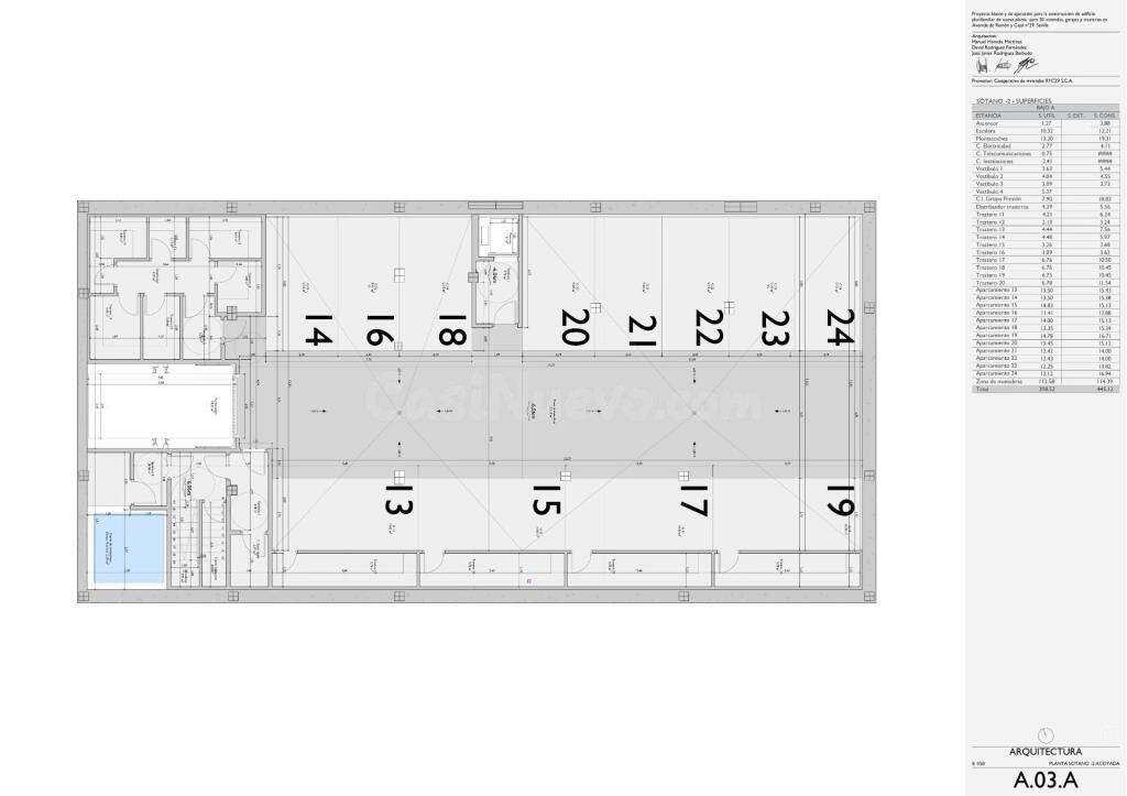 Venta de plazas de garaje en Nervión, en Avda. Ramón y Cajal - foto 3