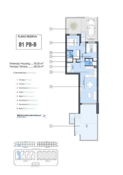 Apartamento 3 habitaciones 76m² en venta - Comunidad valenci - foto 4