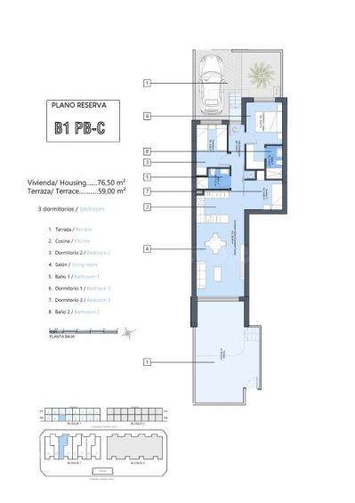 Apartamento 3 habitaciones 90m² en venta - Comunidad valenci - foto 5