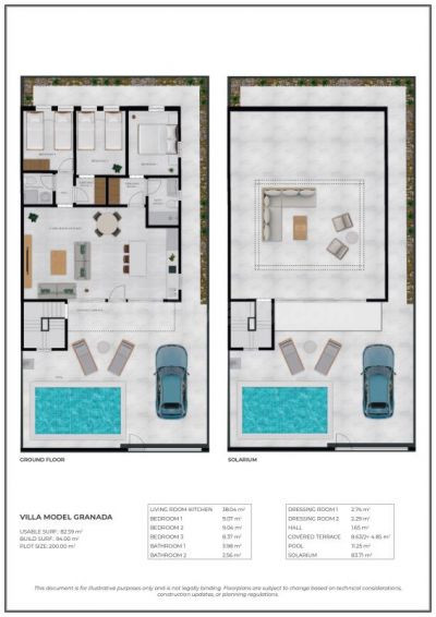 Villa 3 habitaciones 94m² en venta - La Pinilla - Las Palas - foto 5