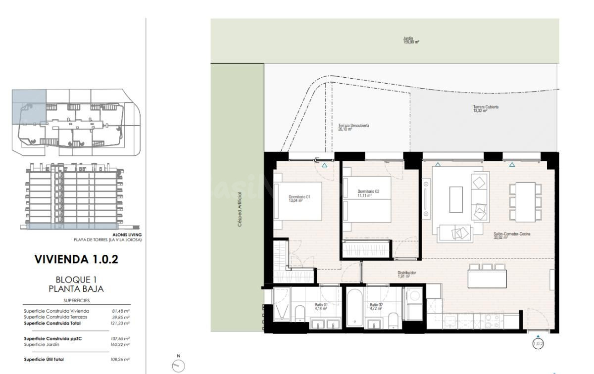 Apartamento 3 habitaciones 127m² en venta - Playas Del Torre - foto 5
