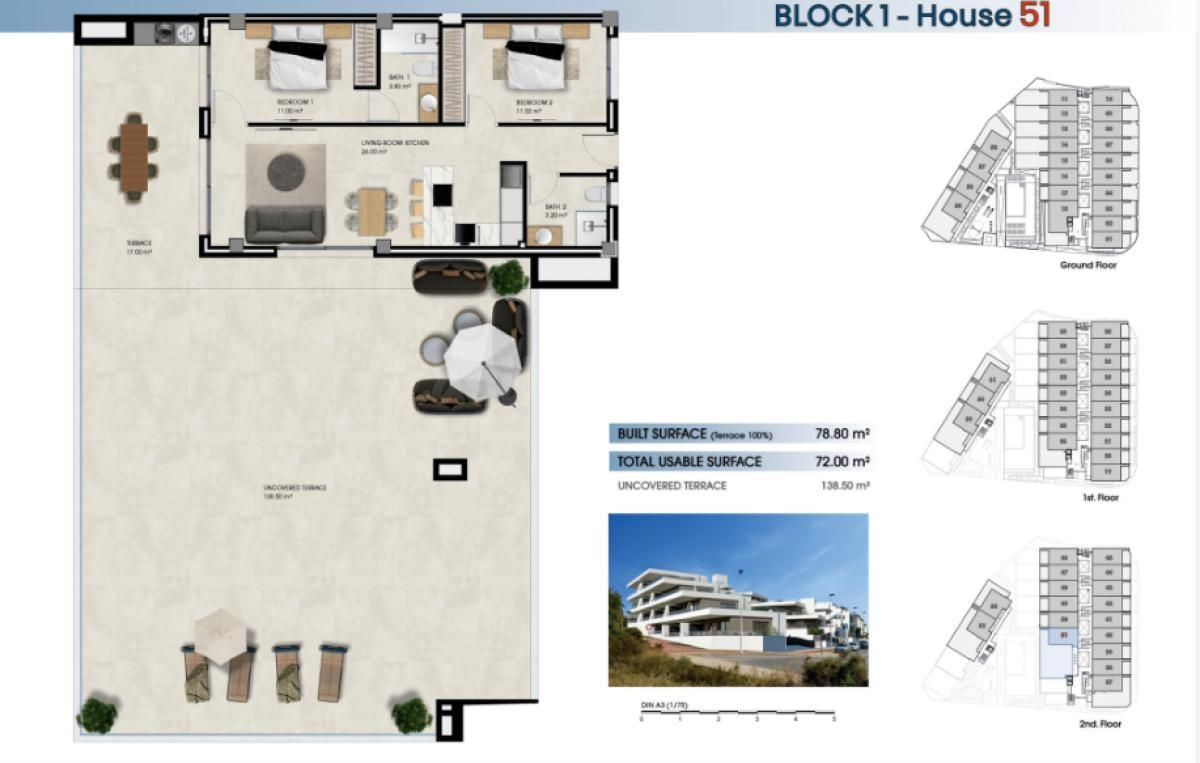 Apartamento 2 habitaciones 78m² en venta - El pinet - foto 11