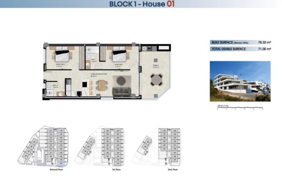 Apartamento 2 habitaciones 78m² en venta - El pinet - foto 5