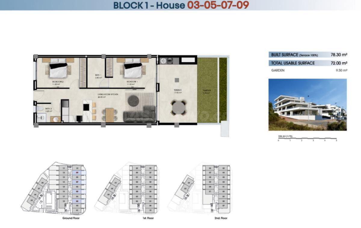 Apartamento 2 habitaciones 78m² en venta - El pinet - foto 6