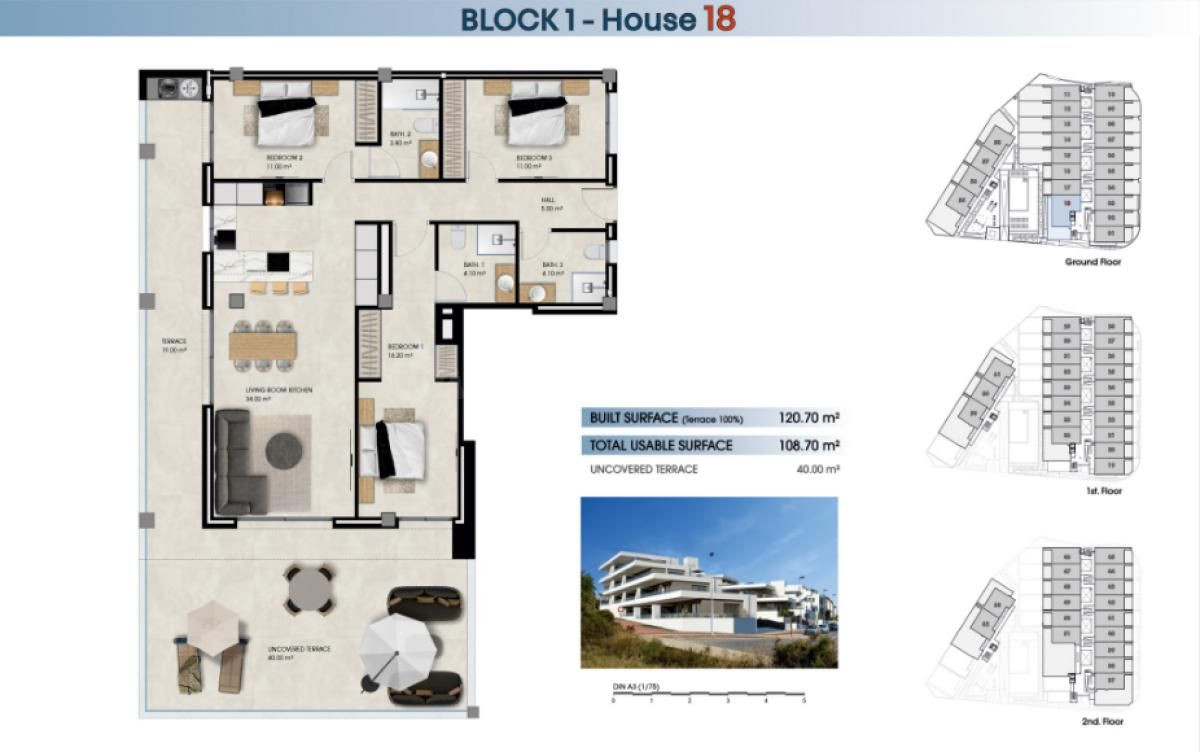 Apartamento 2 habitaciones 78m² en venta - El pinet - foto 9