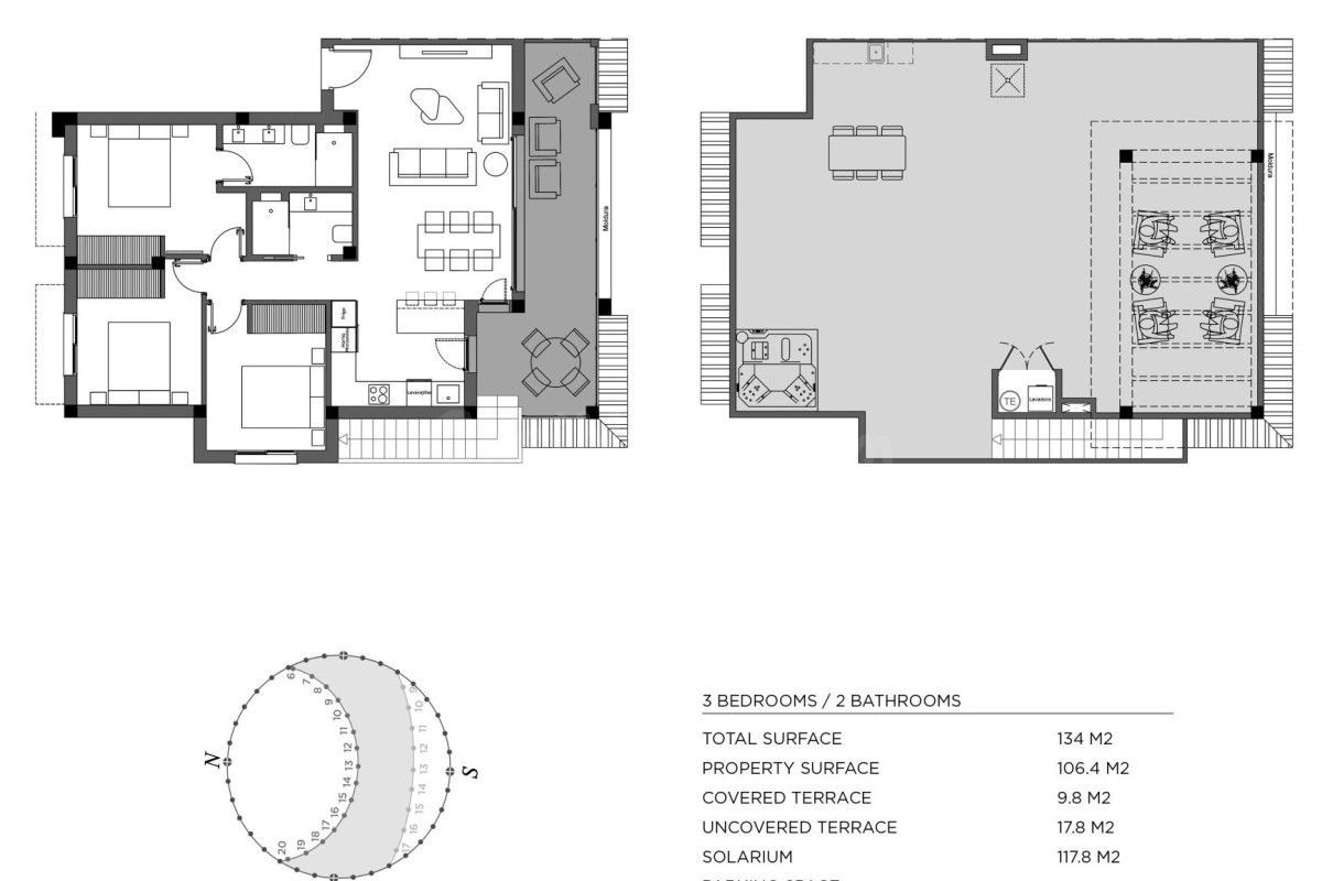 Apartamento 3 habitaciones 115m² en venta - Centro de la Ciu - foto 15