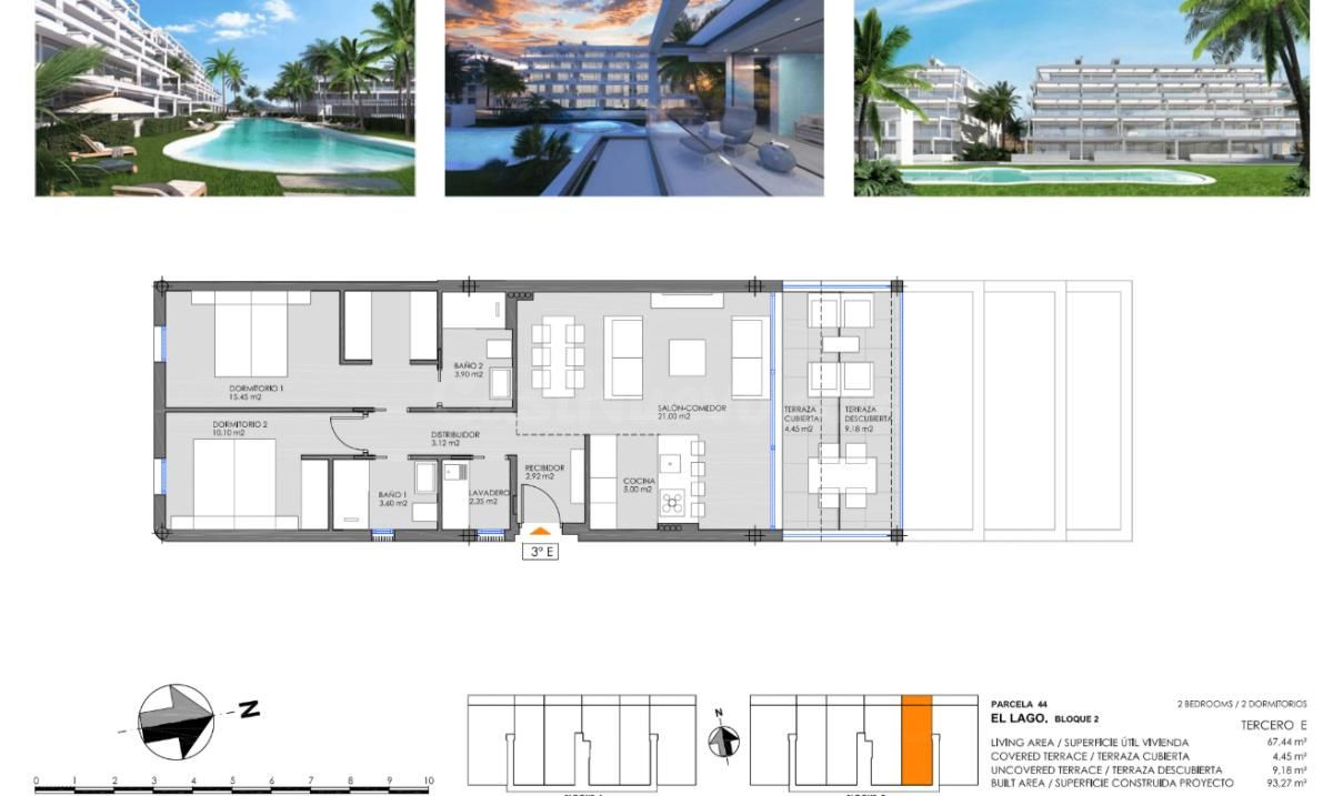 Apartamento 2 habitaciones 93m² en venta - Mar de Cristal - foto 16