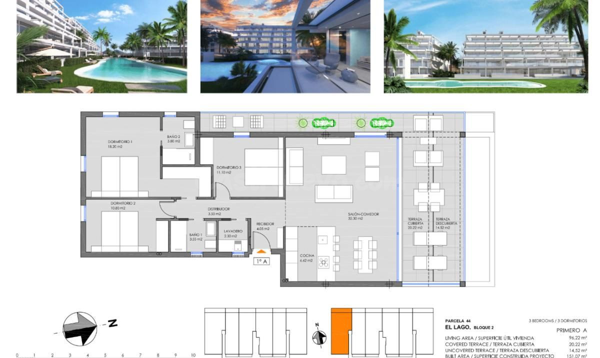 Apartamento 2 habitaciones 93m² en venta - Mar de Cristal - foto 18