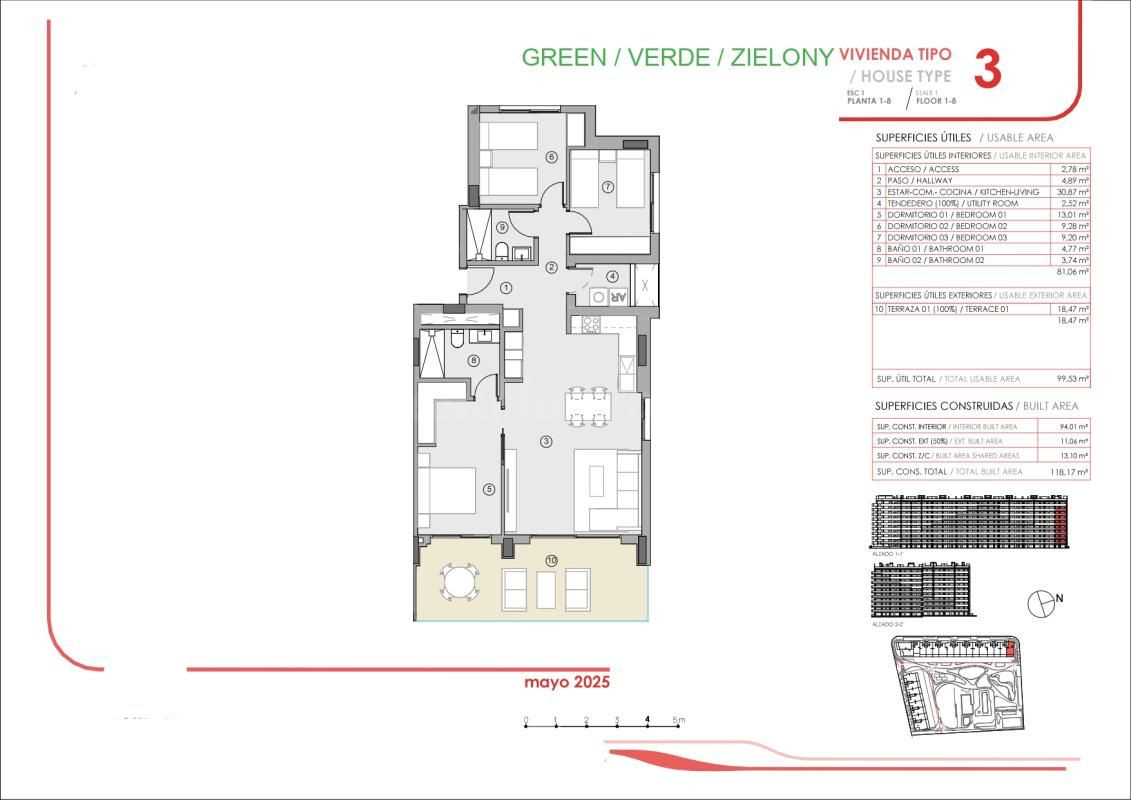 Apartamento 3 habitaciones 109m² en venta - Punta Prima - foto 15