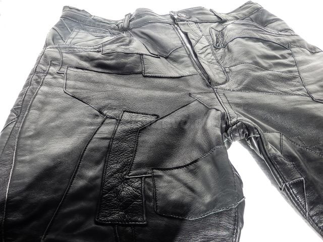 Pantalones de piel ajustados artesanales Zaragoza - foto 5