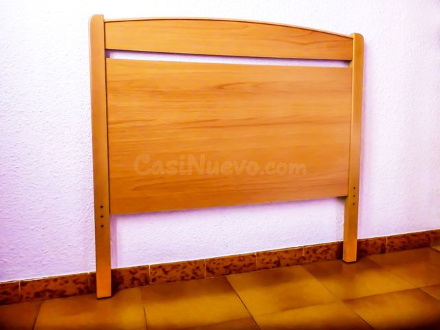 Cabecero cama madera natural 100x90 cm - Zaragoza - foto 3