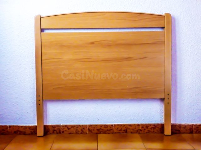 Cabecero cama madera natural 100x90 cm - Zaragoza - foto 4