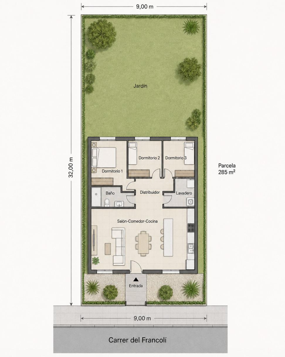 SOLAR URBANO DE 285 m2 EN TORREFORTA – OPORTUNIDAD PARA CONS - foto 3