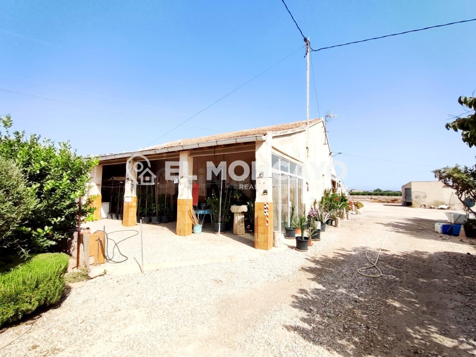 Fantástica casa de campo con parcela en la zona del campo de Elche, Alicante, Costa Blanca