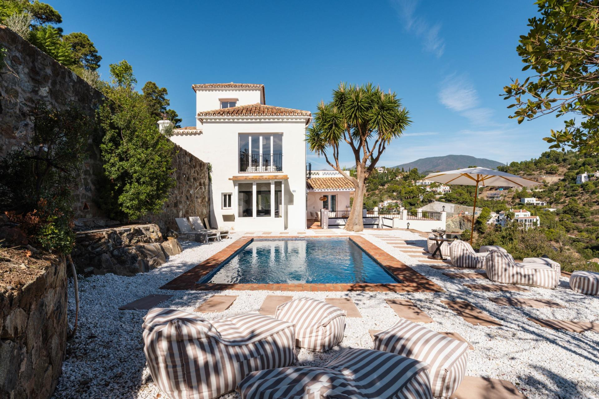 VILLA DE LUJO CON VISTAS AL MAR EN BENAHAVIS, EL MADROÑAL - foto 2
