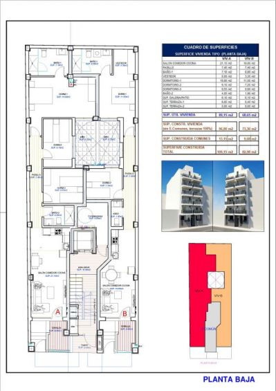 Apartamento 3 habitaciones 110m² en venta - Estacion de auto - foto 13