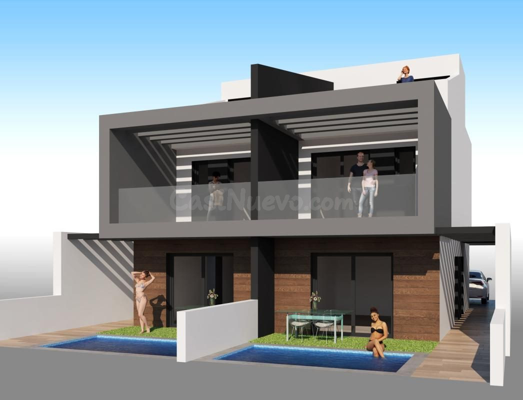 Villa 3 habitaciones 96m² en venta - Santiago de la Ribera