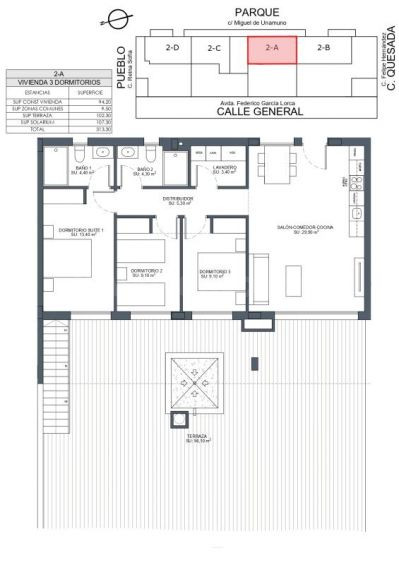 Apartamento 2 habitaciones 79m² en venta - Pueblo 4 - foto 5