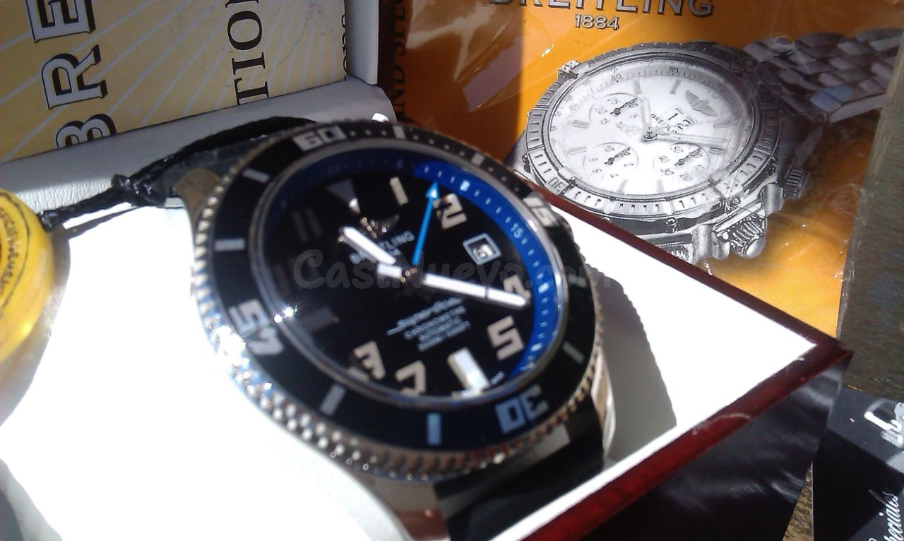 Breitling Superocean Abyss 42mm caja pulida bisel cerámico - foto 2