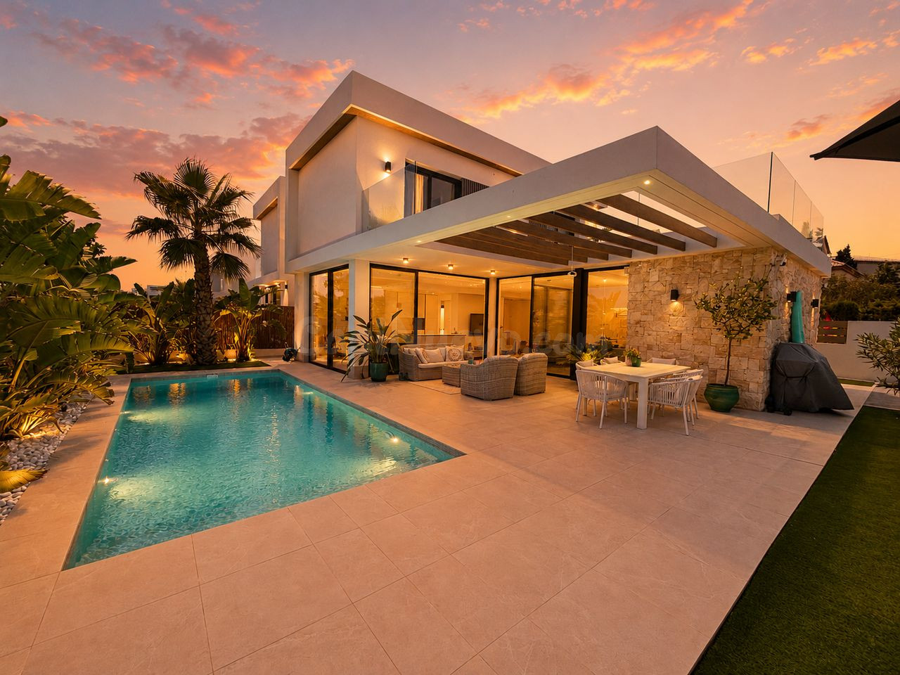 Villa 3 habitaciones 130m² en venta - Lomas de Cabo Roig