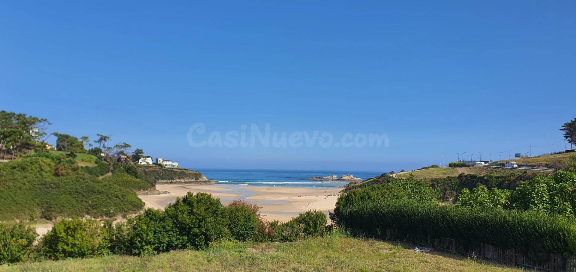 PRIMERA LÍNEA DE PLAYA EN TAPIA DE CASARIEGO | VISTAS ESPECTACULARES AL MAR