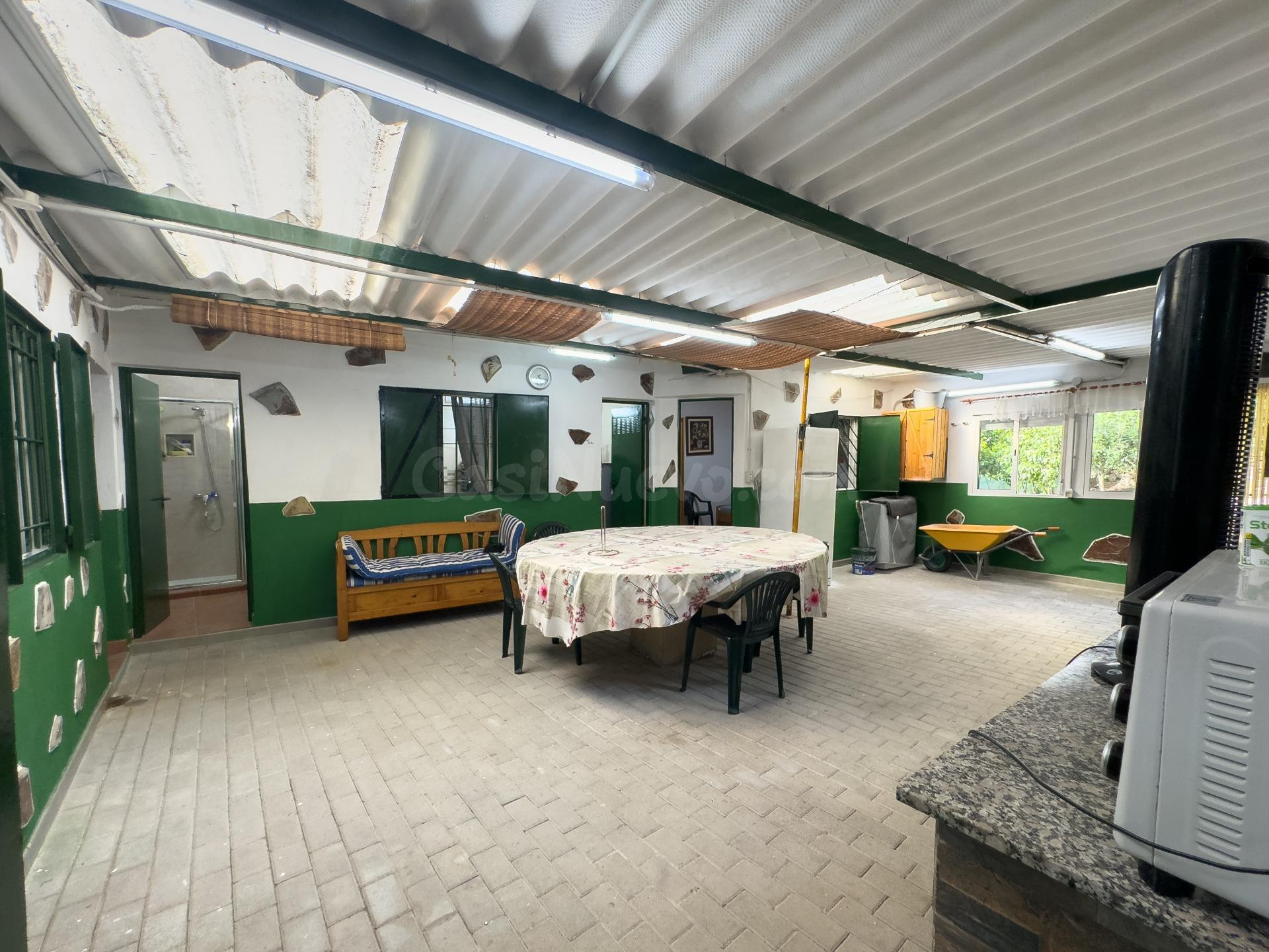 Finca rústica de 5.330 m2 con construcción de 94 m2 en La Fl - foto 4