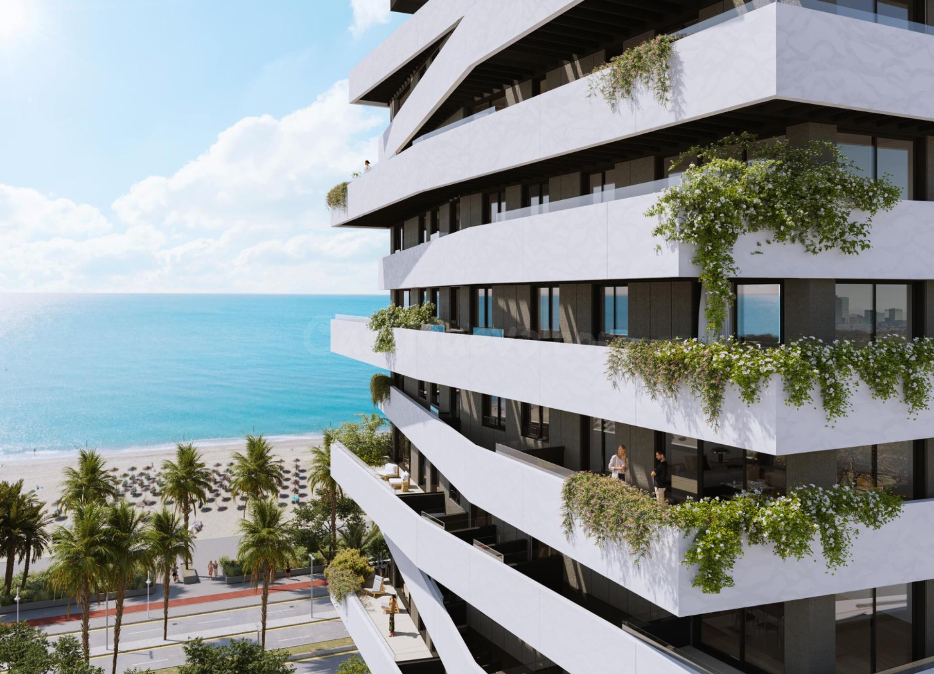 APARTAMENTO EN 1ª LÍNEA DE PLAYA EN CALLE PACÍFICO MÁLAGA